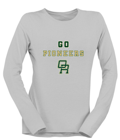Oak Ridge Pioneers Go Team Women's LS T-Shirt