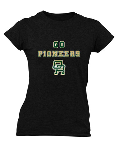 Oak Ridge Pioneers Go Team Women's Premium SS T-Shirt