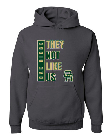 Oak Ridge Pioneers They Not Like Us #1 Men's Premium Hoodie