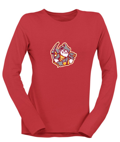 Cupertino Pioneers Mascot #1 Women's LS T-Shirt