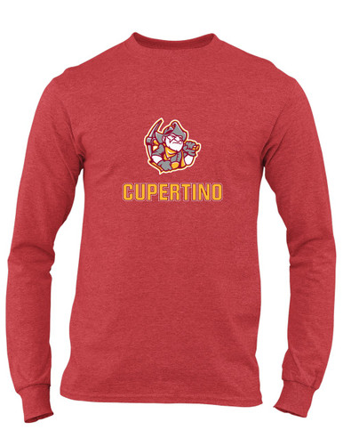 Cupertino Pioneers Mascot #2 Men's LS T-Shirt