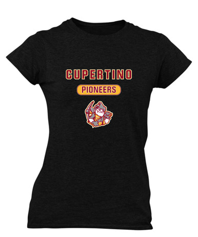 Cupertino Pioneers Mascot #3 Women's Premium SS T-Shirt