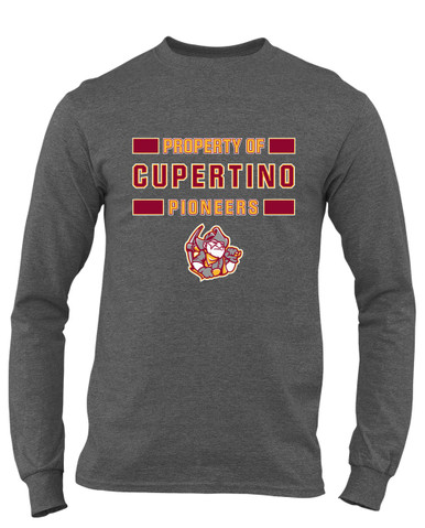 Cupertino Pioneers Property Of Men's Premium LS T-Shirt