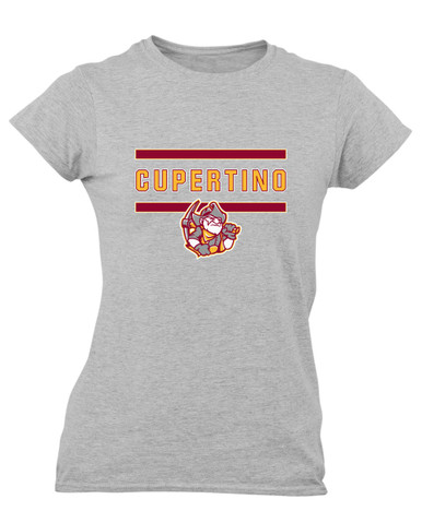 Cupertino Pioneers Mascot #4 Women's Premium SS T-Shirt