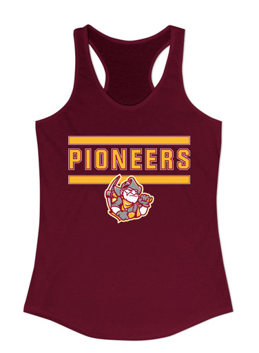 Cupertino Pioneers Mascot #5 Women's Tank Top