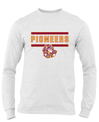 Cupertino Pioneers Mascot #5 Men's Premium LS T-Shirt