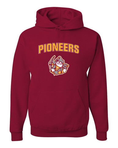 Cupertino Pioneers Mascot #6 Men's Premium Hoodie