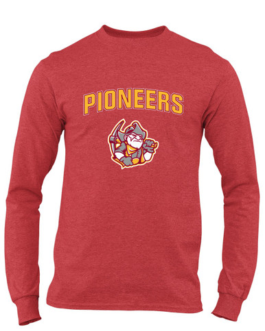 Cupertino Pioneers Mascot #6 Men's Premium LS T-Shirt
