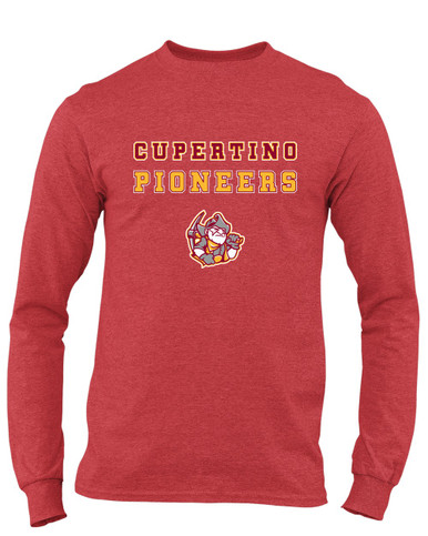 Cupertino Pioneers Spirit Men's LS T-Shirt