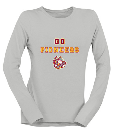 Cupertino Pioneers Go Team Women's Premium LS T-Shirt