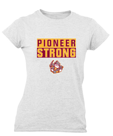 Cupertino Pioneers Strong #1 Women's Premium SS T-Shirt