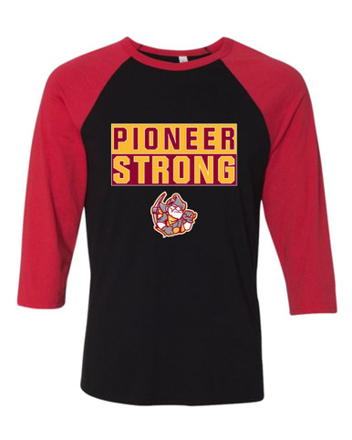Cupertino Pioneers Strong #1 Men's Baseball T-Shirt