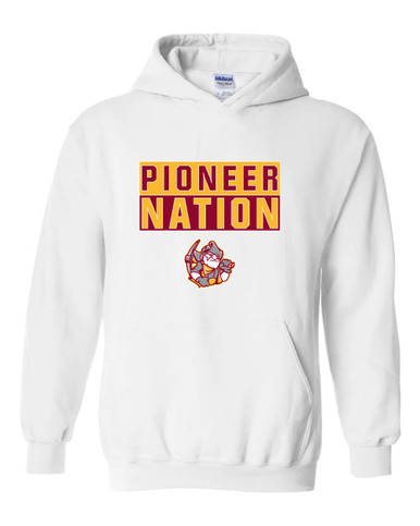 Cupertino Pioneers Nation #1 Men's Hoodie