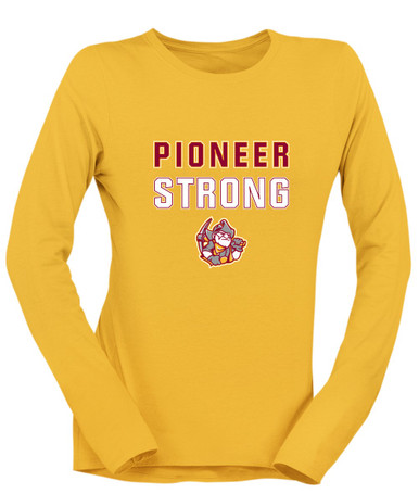 Cupertino Pioneers Strong #2 Women's LS T-Shirt