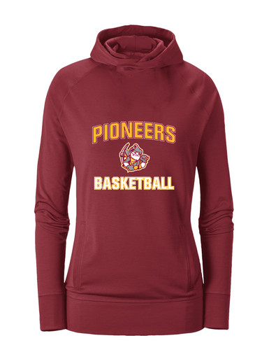 Cupertino Pioneers Basketball #1 Women's Hoodie