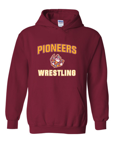 Cupertino Pioneers Wrestling Men's Hoodie