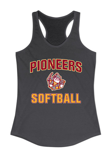 Cupertino Pioneers Softball #1 Women's Tank Top