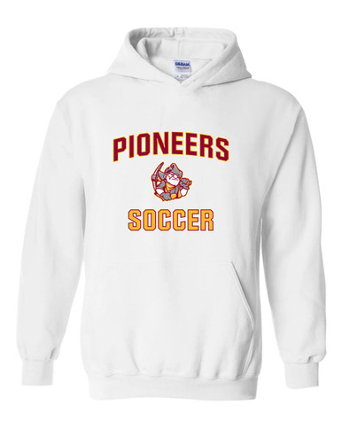 Cupertino Pioneers Soccer #1 Men's Hoodie