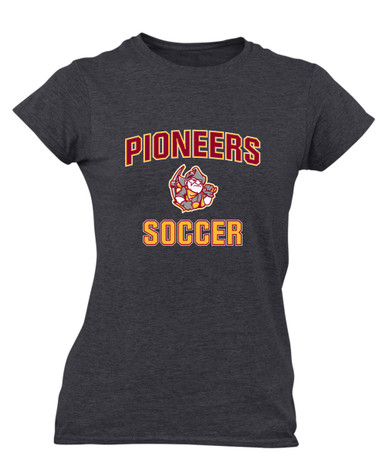 Cupertino Pioneers Soccer #1 Women's SS T-Shirt