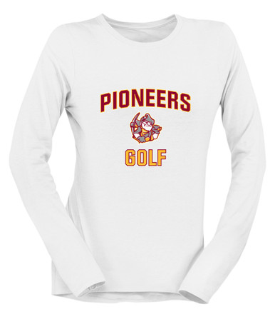 Cupertino Pioneers Golf Women's LS T-Shirt