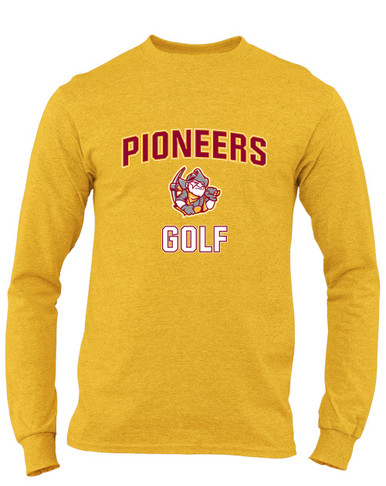 Cupertino Pioneers Golf Men's LS T-Shirt