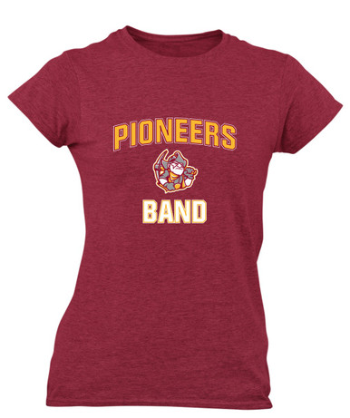Cupertino Pioneers Band # 1 Women's SS T-Shirt