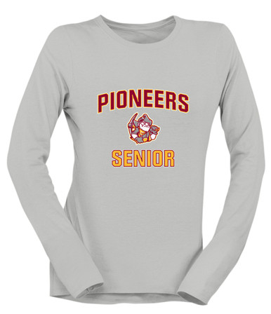 Cupertino Pioneers Senior #1 Women's Premium LS T-Shirt