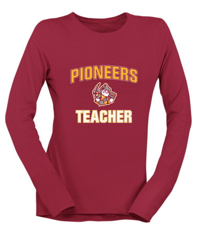 Cupertino Pioneers Teacher Women's Premium LS T-Shirt