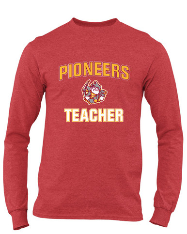 Cupertino Pioneers Teacher Men's LS T-Shirt