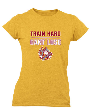 Cupertino Pioneers Train Hard, Can't Lose Women's SS T-Shirt