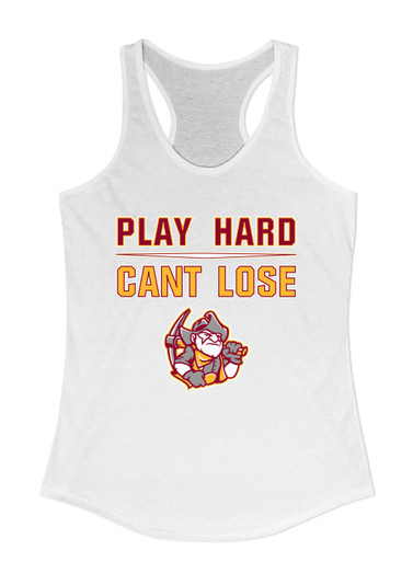 Cupertino Pioneers Play Hard, Can't Lose Women's Tank Top