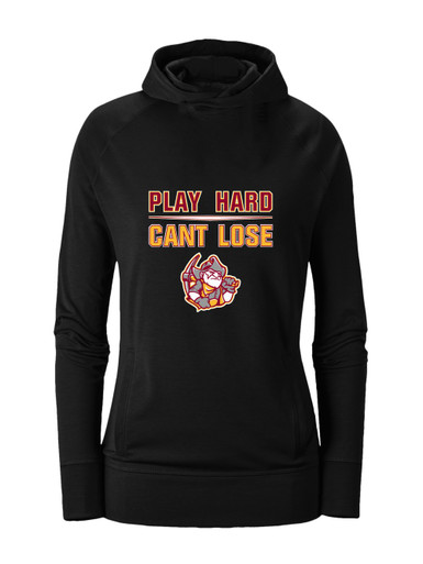 Cupertino Pioneers Play Hard, Can't Lose Women's Hoodie