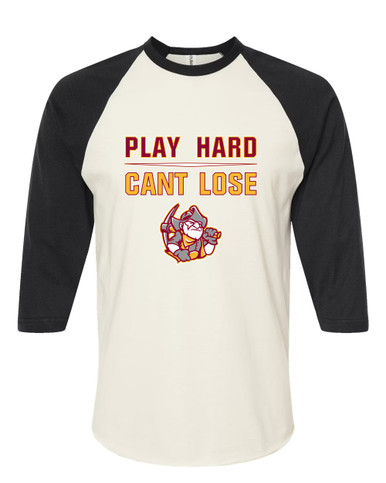 Cupertino Pioneers Play Hard, Can't Lose Women's Baseball T-Shirt