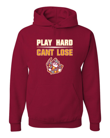 Cupertino Pioneers Play Hard, Can't Lose Men's Premium Hoodie
