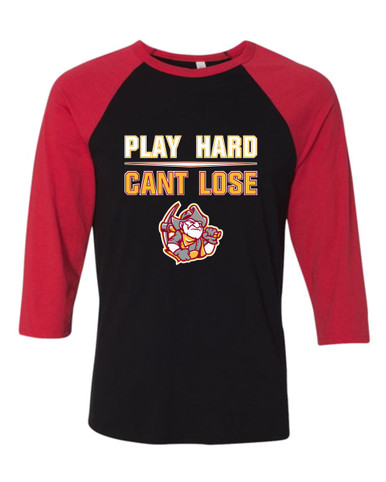 Cupertino Pioneers Play Hard, Can't Lose Men's Baseball T-Shirt