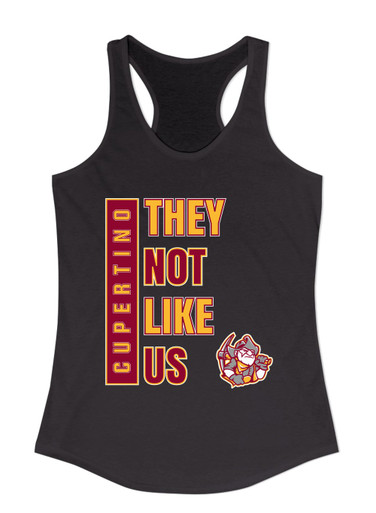 Cupertino Pioneers They Not Like Us #1 Women's Tank Top