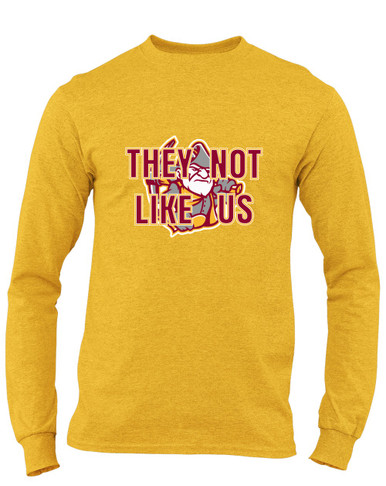 Cupertino Pioneers They Not Like Us #2 Men's LS T-Shirt