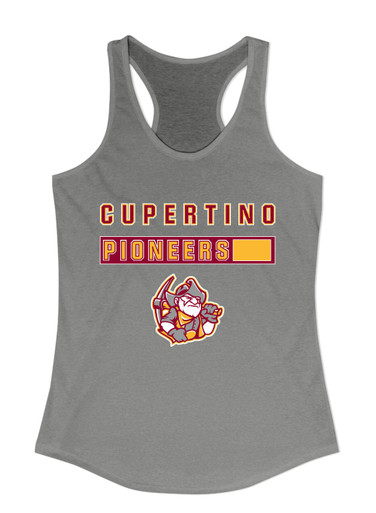 Cupertino Pioneers Mascot #7 Women's Tank Top
