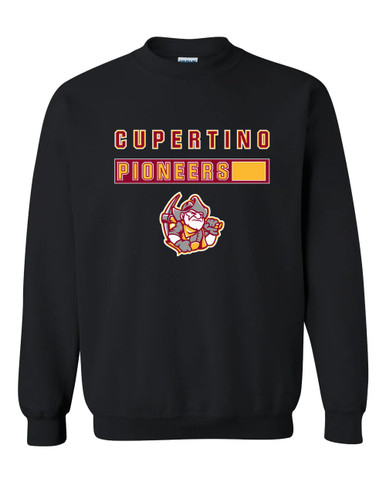 Cupertino Pioneers Mascot #7 Men's Sweatshirt