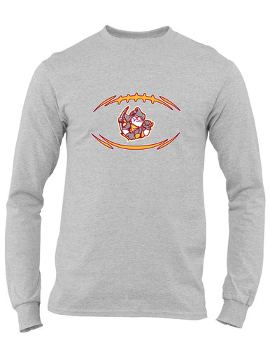 Cupertino Pioneers Football #3 Men's LS T-Shirt