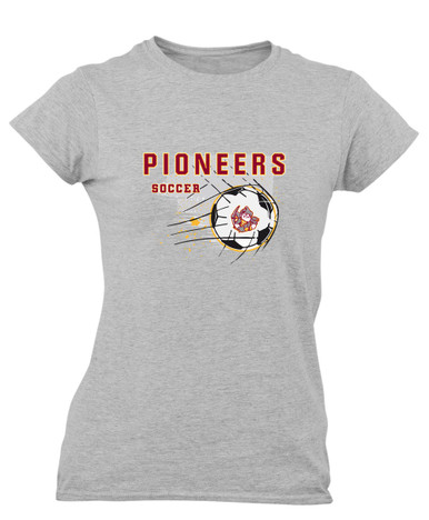 Cupertino Pioneers Soccer #2 Women's Premium SS T-Shirt