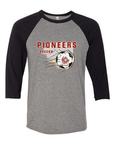 Cupertino Pioneers Soccer #2 Men's Baseball T-Shirt
