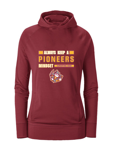 Cupertino Pioneers Mindset Women's Hoodie