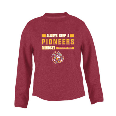Cupertino Pioneers Mindset Women's Sweatshirt