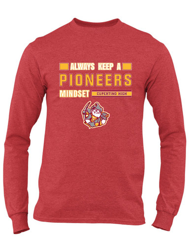 Cupertino Pioneers Mindset Men's Premium LS T-Shirt