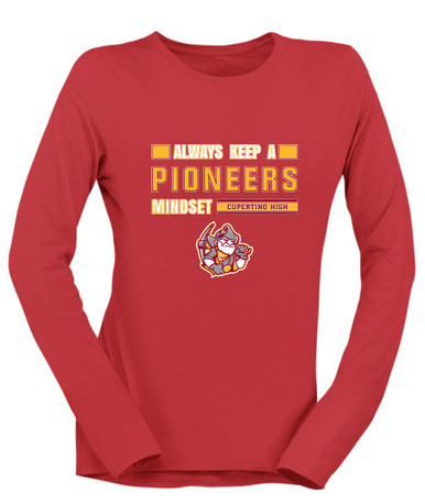 Cupertino Pioneers Mindset Women's LS T-Shirt