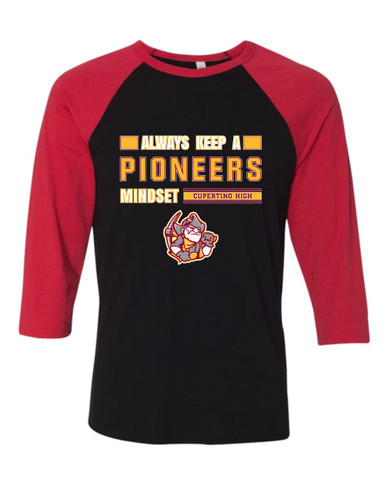 Cupertino Pioneers Mindset Men's Baseball T-Shirt