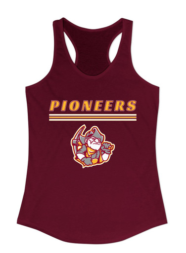 Cupertino Pioneers Mascot #8 Women's Tank Top