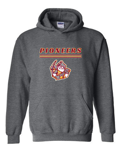 Cupertino Pioneers Mascot #8 Men's Hoodie