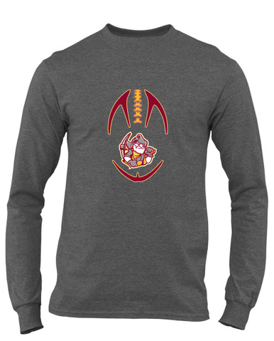 Cupertino Pioneers Football #4 Men's Premium LS T-Shirt